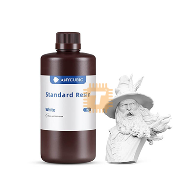 Anycubic Standard White Resin LCD 405nm UV Sensitive Resin 1kg (TA1478)