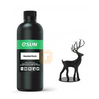 eSUN Standard Black Resin LCD 405nm UV Sensitive Resin 1kg (TA1122)