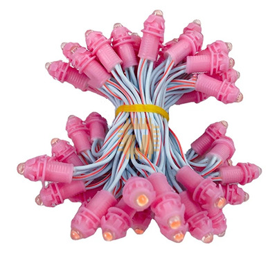 LED Bulb Set 50pcs 12V Pink (LE0130)