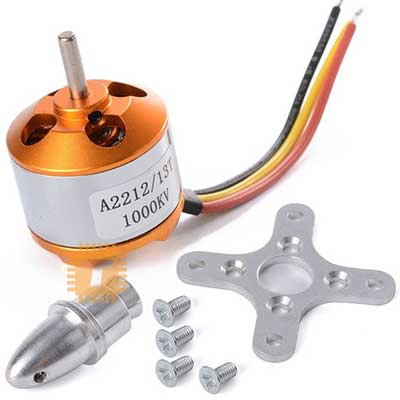 A2212/13T 1000KV Brushless Outrunner Motor for RC Airplane Aircraft Quadcopter (RB0054)