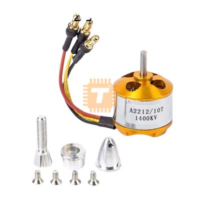 A2212/13T 1400KV Brushless Outrunner Motor for RC Airplane Aircraft Quadcopter (RB0154)