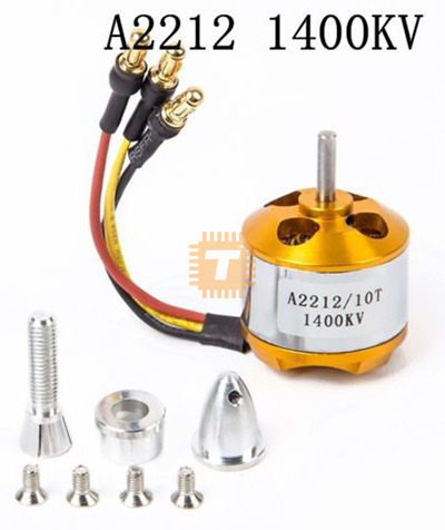 A2212/13T 1400KV Brushless Outrunner Motor for RC Airplane Aircraft Quadcopter (RB0154)