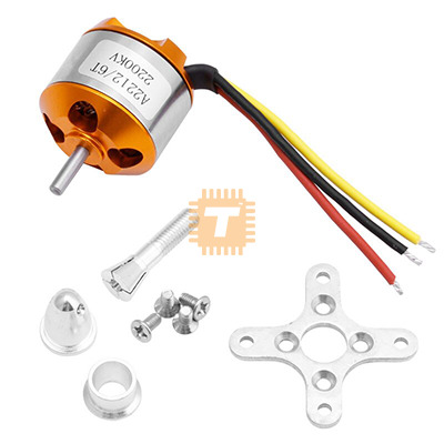 A2212/6T 2200KV Brushless Outrunner Motor for RC Airplane Aircraft Quadcopter (RB0032)