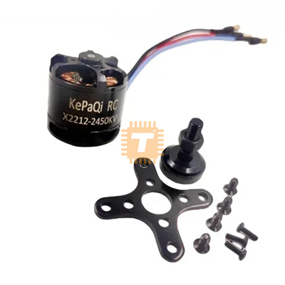 KepaQi X2212 2450KV Brushless Outrunner Motor for RC Airplane Aircraft Quadcopter (RB0331)