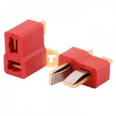 T Plug Male Female Deans Connector for RC LiPo Battery Quadcopter Drone (TA0357)