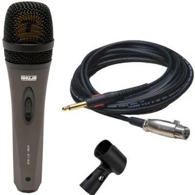 AHUJA ASM-911XLR Professional Vocal Microphone (TA1392)