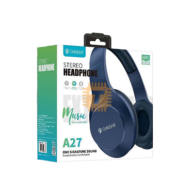 Celebrat A27 Stereo Headphone Bluetooth 5.3 Hi-Fi Audio (TA1685)