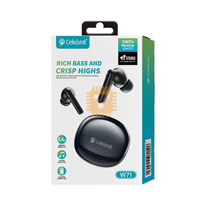 Celebrat WD71 Earbud Bluetooth 5.4 Rich Bass (TA1687)
