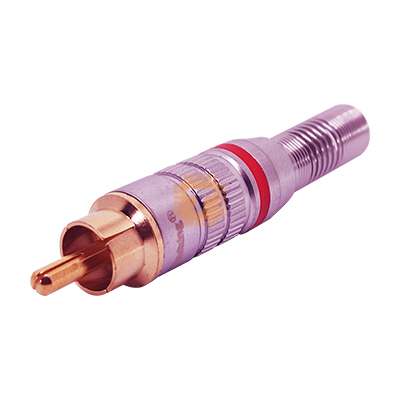 RCA Red Ring Jack (Professional Grade) (TA0979)