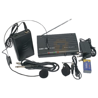 SUNNY PRO RX-68A VHF Wireless Microphone With Receiver (TA1395)