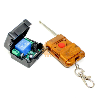 1 Channel 315MHz Remote Controller with 1 Way 12VDC 10A Relay Module (MD0625)