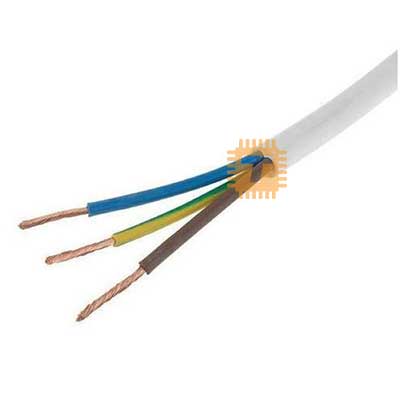 3 Core Cable 16/0.20mm 0.5sqmm 300V per Meter (TA0235)