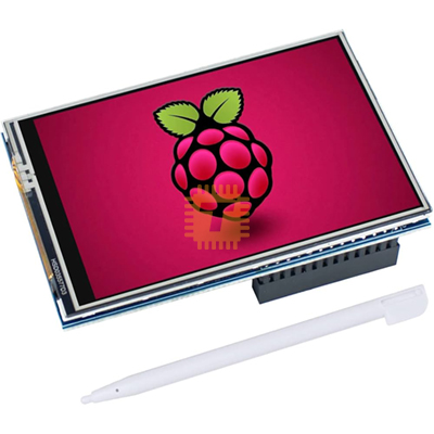 3.5 inch TFT LCD Touch Screen Display Hat without Case for Raspberry Pi 3B+/B/2B (MD0429)