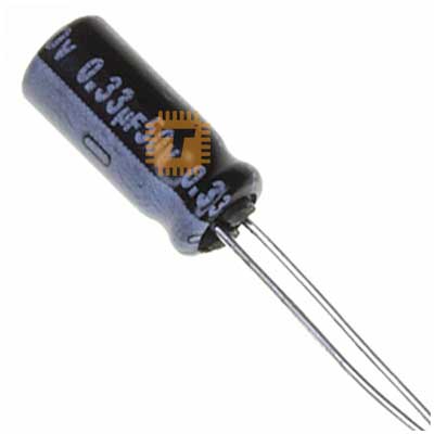 0.33uF 50V Electrolytic Capacitor THT (CA0076)