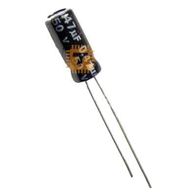 0.47uF 50V Electrolytic Capacitor THT (CA0069)