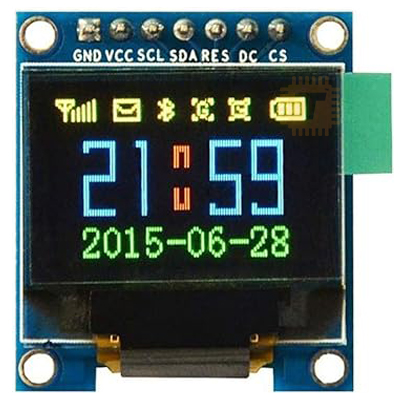 0.95 inch 96X64 OLED Display Module Full Colour SPI SSD1331 (DM0054)