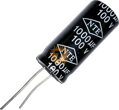 1000uF 100V Electrolytic Capacitor THT (CA0128)