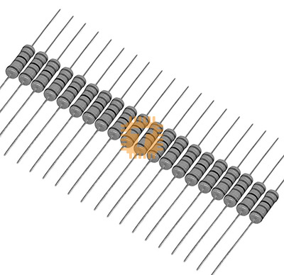 100k 1/2W Resistor Pack Carbon Film THT 5% (Approx. 20pcs) (RQ0065)