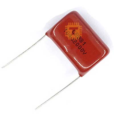 104J 0.1uF 100nF 2000V 2KV Metallized Polypropylene Film Capacitor (Pitch 25mm) CBB81 THT (CA0108)