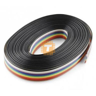 12 Core Multi Colour IDC Flat Wire Ribbon per Meter (TA0424)