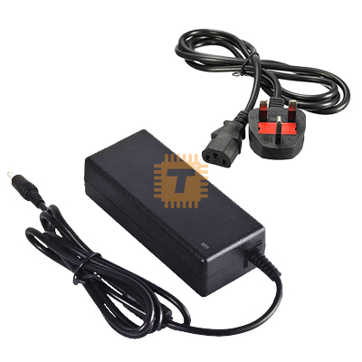 12V 5A SMPS Power Supply Plastic Casing (With Power Cable UK Type) (PS0018)