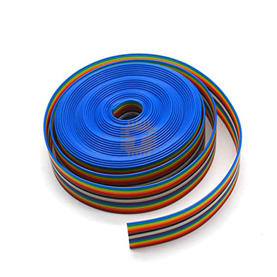 16 Core Multi Colour IDC Flat Wire Ribbon per Meter (TA0674)