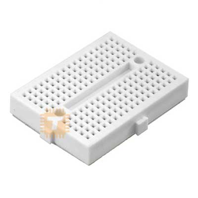 170TP White Mini Project Board Breadboard Solderless (45x35x10mm) (TA0285)