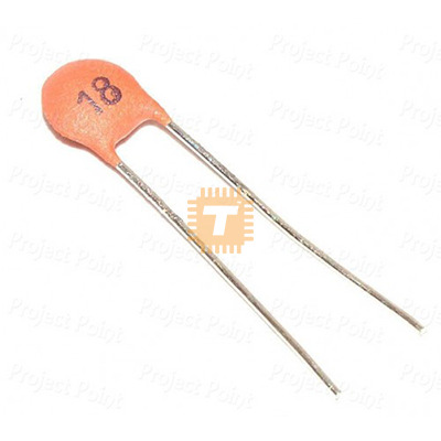 18pF 25V Ceramic Capacitor THT (CA0133)