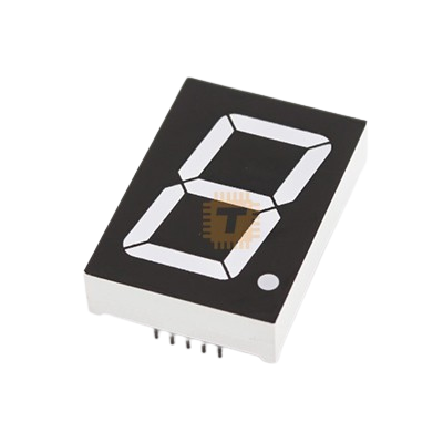 1-Digit 7-Segment Red Colour 1.25 inch Common Anode (DM0044)