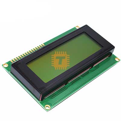 2004 20x4 Yellow Backlight LCD Display (DM0005)