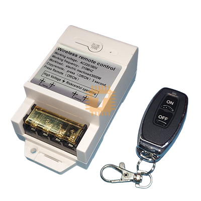 220VAC 3000W 1 Way 1 Channel RF Relay Module with Remote Controller 315MHz (MD0986)