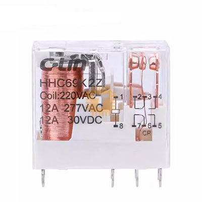 220VAC HHC69A JQX-14FC-2Z 12A 277VAC 30VDC Electromagnetic Relay HHC69KP-2Z (RL0098)