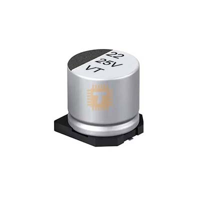 22uf 25V Electrolytic Capacitor Aluminium SMD (4x5.4mm) (CA0188)