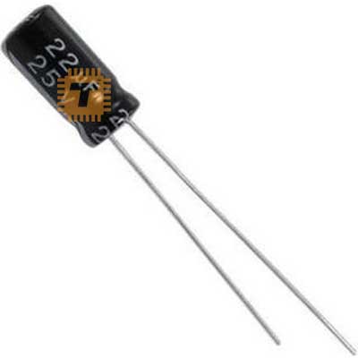 22uF 25V Electrolytic Capacitor THT (CA0053)