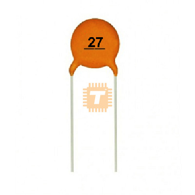 27pF Ceramic Capacitor THT (CA0177)