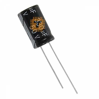 330uF 50V Electrolytic Capacitor THT (CA0091)