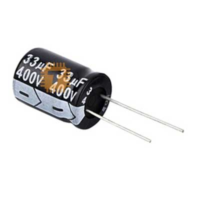 33uF 400V Electrolytic Capacitor THT (CA0109)