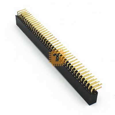 40-pin Double row female angle headers 2.54mm (HE0004)