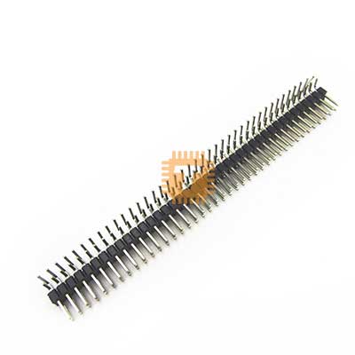 40-pin Double row male angle headers 2.54mm (HE0003)