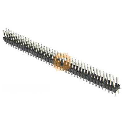 40-pin Double row male headers 2.54mm (HE0010)