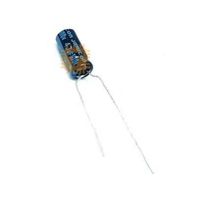 4.7uF 100V Electrolytic Capacitor THT (CA0049)