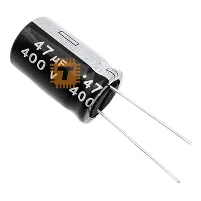 47uF 400V Electrolytic Capacitor THT (CA0110)