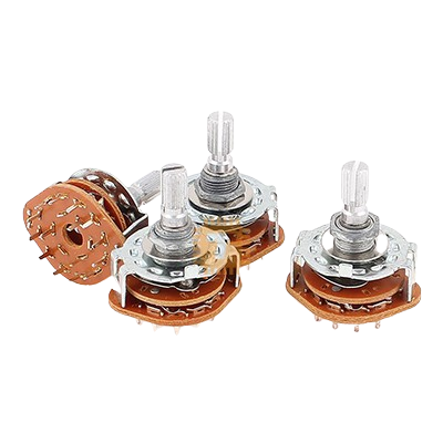 4-Way Rotary Switch (3-Pole 4-Position 15-pins) (BU0116)