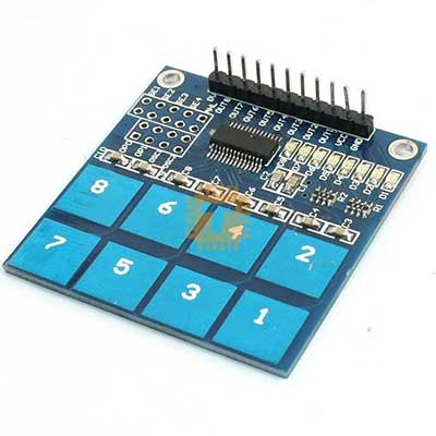 4x2 8-Channel Digital Capacitive Touch Sensor Module (MD0091)