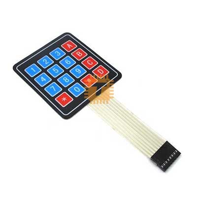 4x4 16-Key Membrane Switch Keypad Module (MD0062)