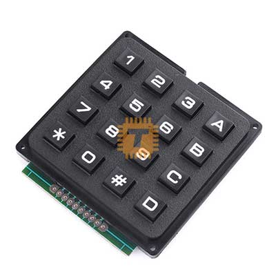 4x4 Matrix Array Keypad Switch Module for Arduino (MD0209)