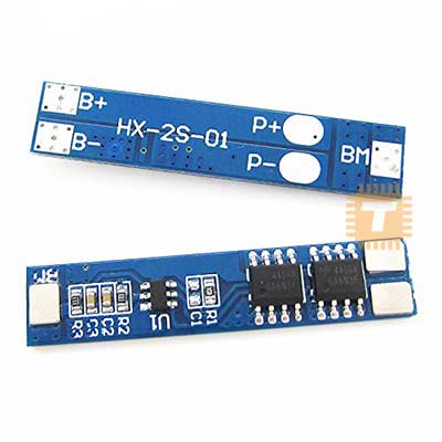 5A Protection Board for 7.4V 8.4V 18650 Li-ion Lithium Battery 2S (MD0398)