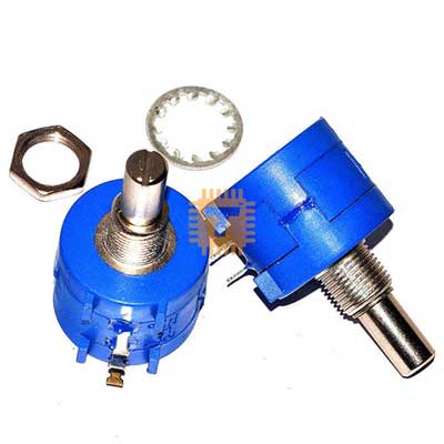 5K Rotary Wirewound Precision Potentiometer Variable Resistor 3590S-2-502 (RE0178)