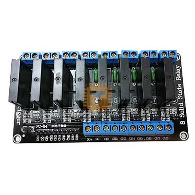 5VDC 8 Way 8 Channel SSR Solid State Relay Module OMRON G3MB-202P (MD0332)