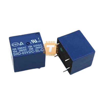 5VDC Miniature Relay 10A 250VAC / 10A 30VDC (RL0002)